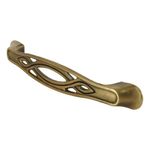 Halador de Barra de 128 mm Acabado Latón Envejecido