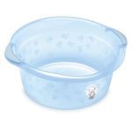Palangana Infantil Multiuso para Baño Translúcida Color Celeste