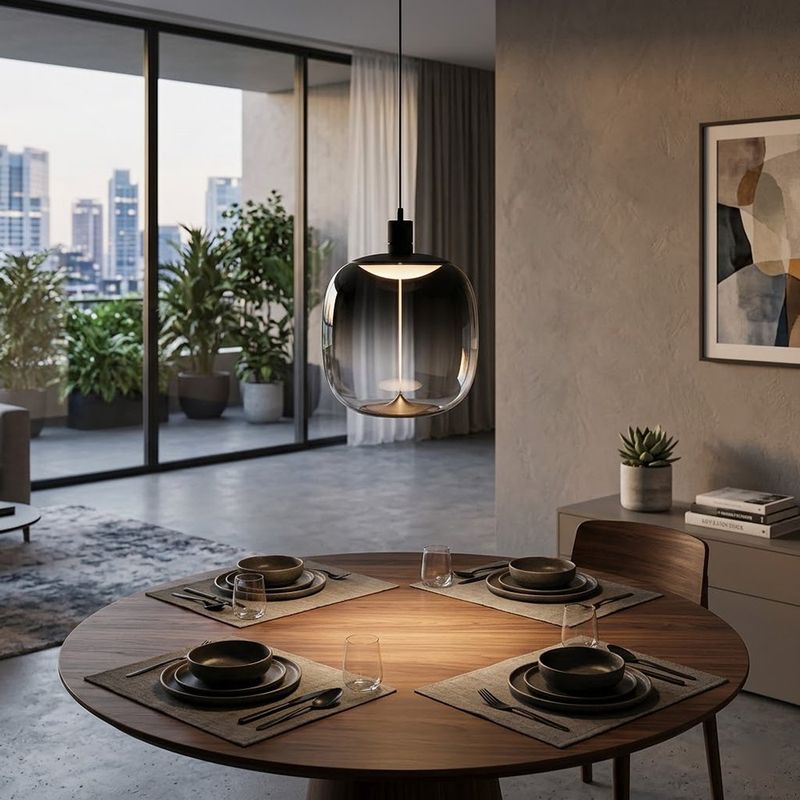 Lámpara de Colgar con LED Magnético Luz Cálida de 12 W