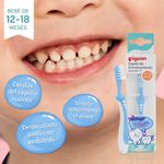 Cepillo Dental Infantil P3 con Cerdas Suaves para 12-18 Meses Color Azul