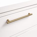 Halador de Barra de 320 mm Acabado Dorado Cepillado