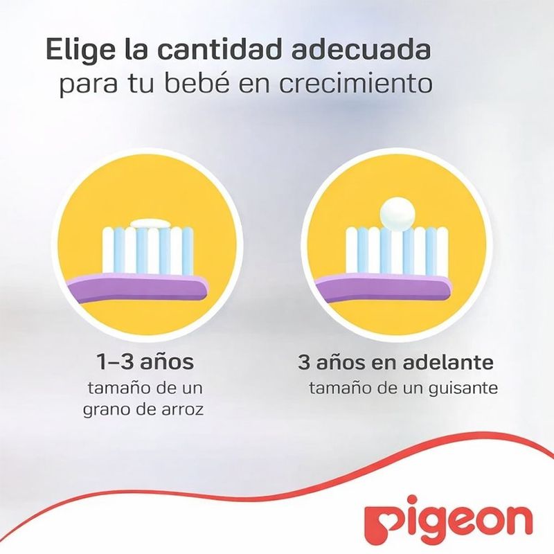 Pasta Dental Infantil en Gel Sabor Uva con Flúor y Xilitol 45 g