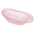 Bañera Infantil Alegria Fofura Translúcida de 28 Litros Color Rosado