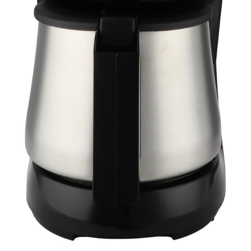 Cafetera de 10 Tazas en Acero Inoxidable con Filtro Reutilizable