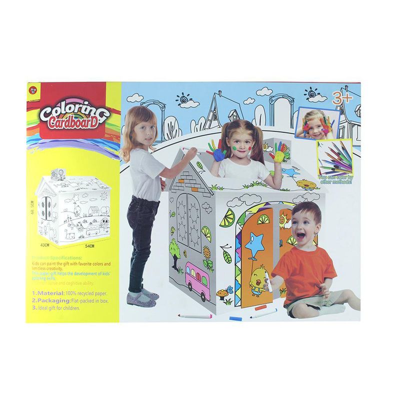 Casa para Colorear Hazlo Tú Mismo