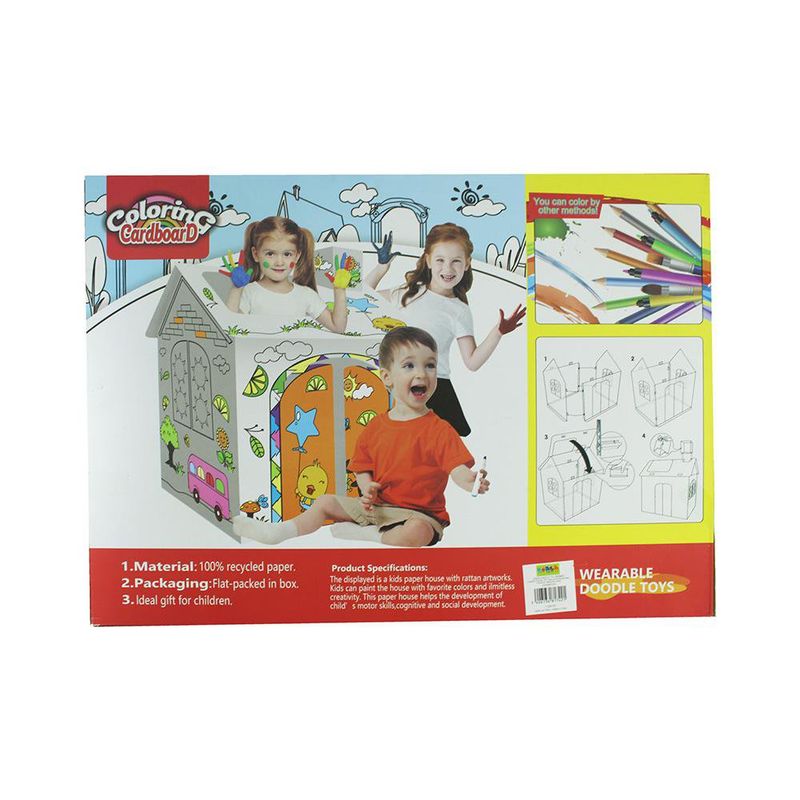 Casa para Colorear Hazlo Tú Mismo