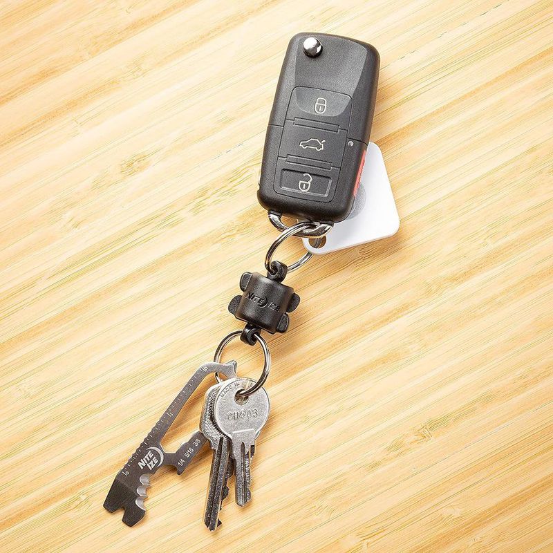 Llavero KeyRing 360 con Conector Magnético Giratorio y Doble Aro