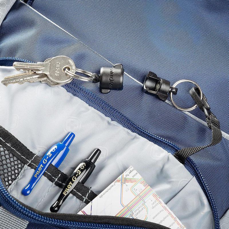 Llavero KeyRing 360 con Conector Magnético Giratorio y Doble Aro