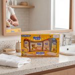 Mini Kit de Higiene para Bebé Ricitos de Oro Aroma Manzanilla Miel y Argán 4 Piezas