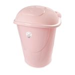 Cesta para Ropa Infantil con Tapa Fofura de 5 Litros Color Rosado