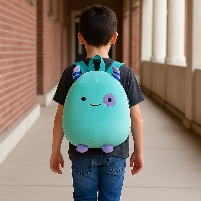 Cojín y Mochila 2 en 1 Monstruo