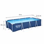 Piscina Steel Pro de 4x2.11x0.81 Metros
