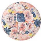 Set de 4 Platos para Cena de Cerámica de 10.4 Plg Color Rosa