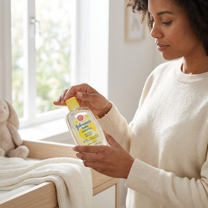 Colonia para Bebé Johnson’s Baby Sonrisas Fragancia Suave Hipoalergénica 200 mL