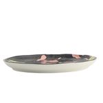 Set de 4 Platos para Postre de Cerámica de 7.9 Plg Color Negro