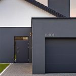 Número 4 para Identificación de Casa Color Plateado de 4 Plg