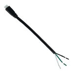 Conector de Alimentación para Luminarios Slim Interconectables Color Negro
