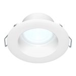 Ojo de Buey LED Empotrable de 4 W Luz de Día Multivoltaje No Atenuable Color Blanco