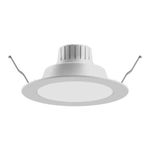 Ojo de Buey LED Empotrable de 10 WCCT Luz Blanca Ajustable Multivoltaje No Atenuable Color Blanco