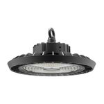 Lámpara UFO LED High Bay de 150 W Luz de Día IP65 IK10 Industrial Color Negro