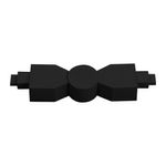 Conector Mecánico Flexible 420° para Luminarios Slim Interconectables Color Negro