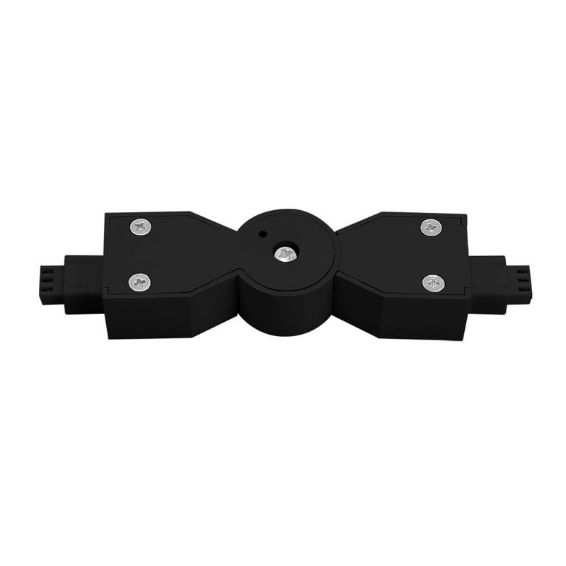 Conector Mecánico Flexible 420° para Luminarios Slim Interconectables Color Negro