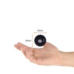 Ojo de Buey LED Empotrable Dirigible de 3 W Luz Cálida Atenuable Color Negro