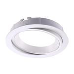 Ojo de Buey Empotrable AR111 Base G53 Máx. 60 W para Interior Color Gris