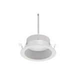 Ojo de Buey LED Empotrable de 20 W Luz Neutra Antideslumbrante No Atenuable Color Blanco