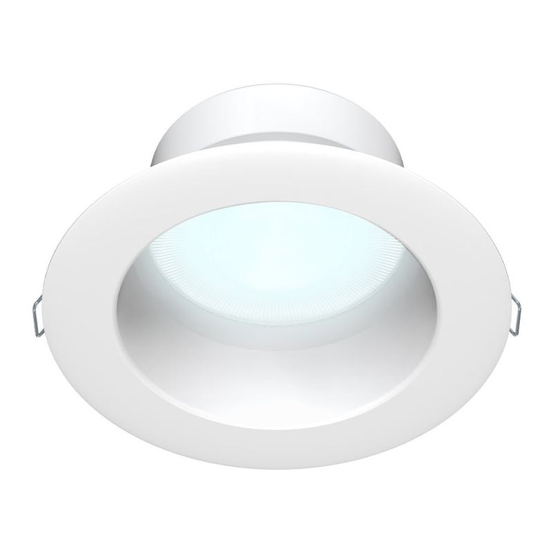 Ojo de Buey LED Empotrable de 10 W Luz de Día Multivoltaje No Atenuable Color Blanco