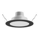 Ojo de Buey LED Empotrable de 10 WCCT Luz Blanca Ajustable Multivoltaje No Atenuable Color Blanco