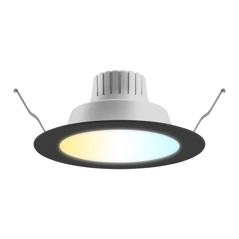 Ojo de Buey LED Empotrable de 10 WCCT Luz Blanca Ajustable Multivoltaje No Atenuable Color Blanco