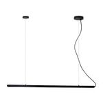 Lámpara Colgante Lineal LED de 12.5 W Luz Cálida 3000 K Atenuable Color Negro
