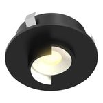 Mini Spot LED Empotrable de 2 W Luz Cálida IRC 90 para Interior Color Negro