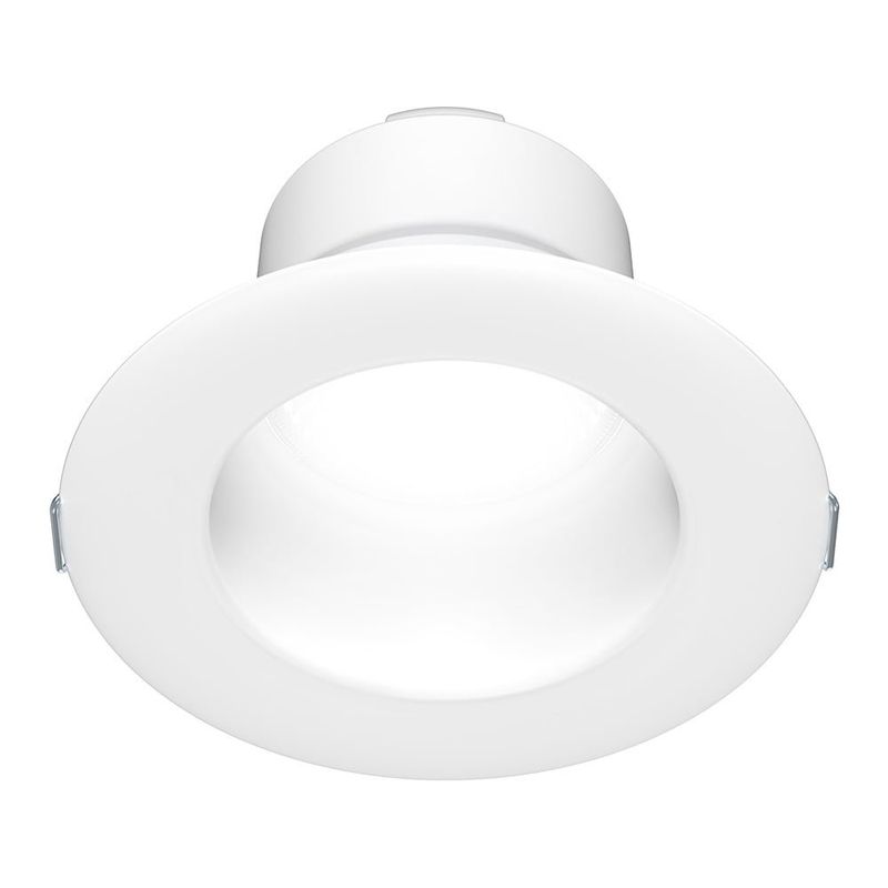 Ojo de Buey LED Empotrable de 6 W Luz Neutra Multivoltaje No Atenuable Color Blanco