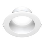 Ojo de Buey LED Empotrable de 10 W Luz Neutra Multivoltaje No Atenuable Color Blanco