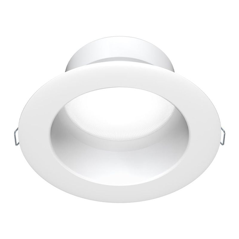 Ojo de Buey LED Empotrable de 10 W Luz Neutra Multivoltaje No Atenuable Color Blanco
