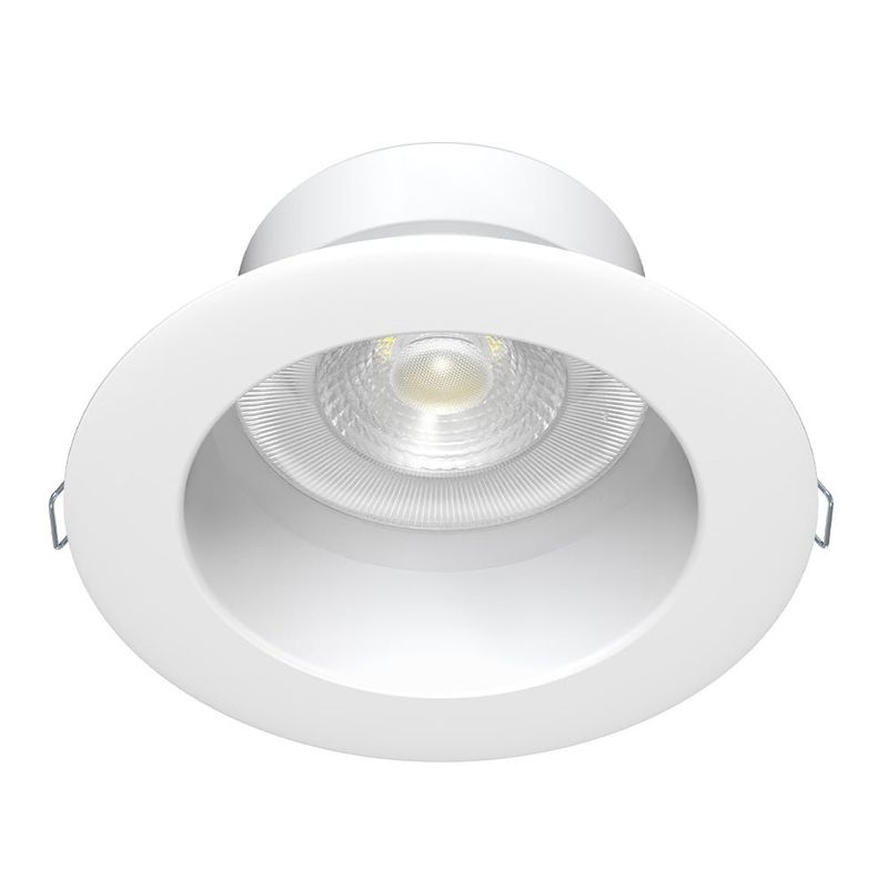 Ojo de Buey LED Empotrable de 10 W Luz Neutra Multivoltaje No Atenuable Color Blanco
