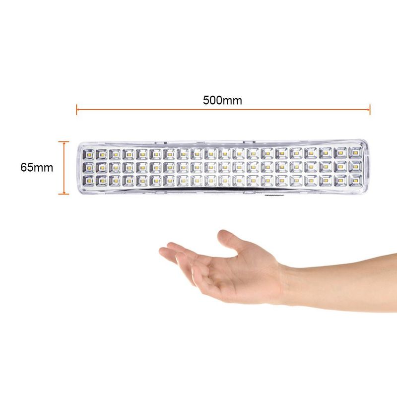 Lámpara LED de Emergencia Recargable de 1 W Luz de Día Portátil Color Blanco