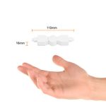 Conector Mecánico Flexible 420° para Luminarios Slim Interconectables Color Blanco