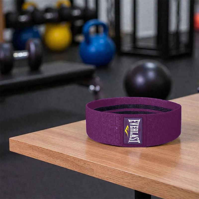 Banda para Piernas de Resistencia Media Color Púrpura