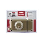 Cerradura Rimlock Llave-Mariposa Gris Derecha 60mm