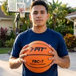 Pelota de Basketball Fit No. 7 Multicolor