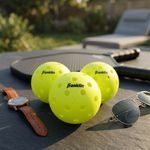 Set de Pelotas para Pickleball Franklin X-40 3 Piezas Color Amarillo
