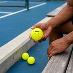 Set de Pelotas para Pickleball Franklin X-40 3 Piezas Color Amarillo
