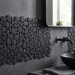 Malla Decorativa Fika de 30 x 30 cm Color Negro