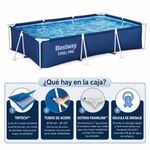 Piscina Splash de 3x2x0.66 Metros