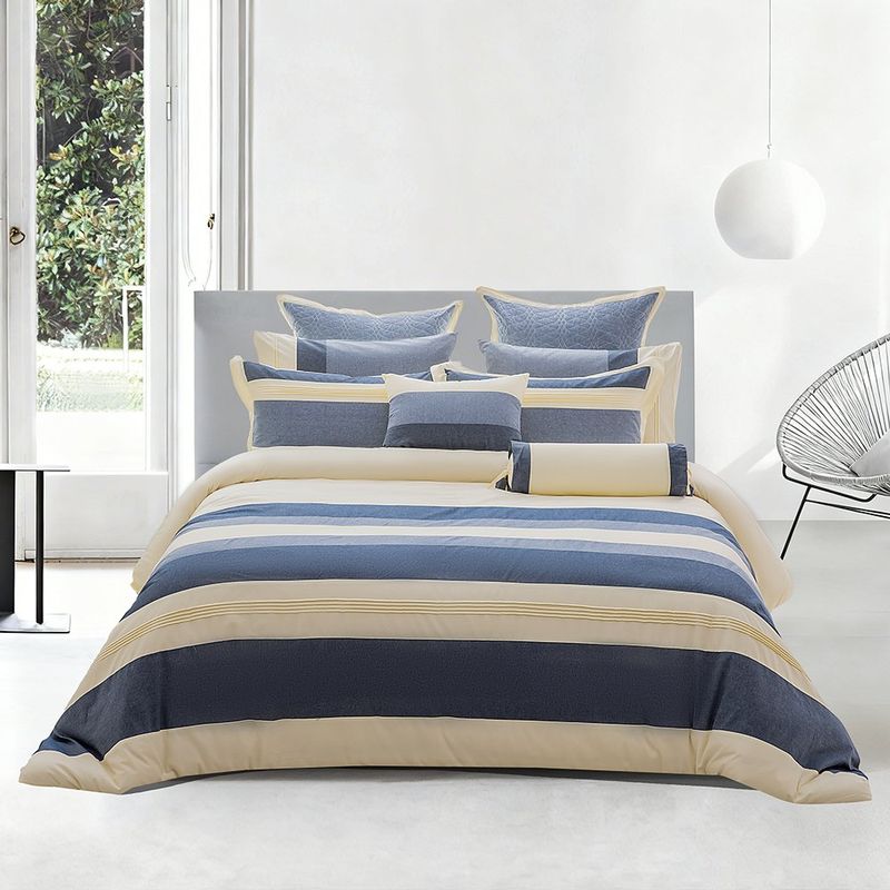 Funda Duvet King 100% Algodón 200 Hilos con 2 Fundas Diseño Ismara