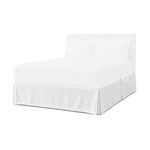 Vuelo de Cama Queen 100% Algodón 200 Hilos para Colchón Diseño Elysia