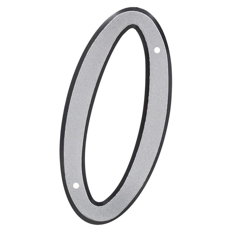 Número 0 para Identificación de Casa Reflectante de 4 Plg